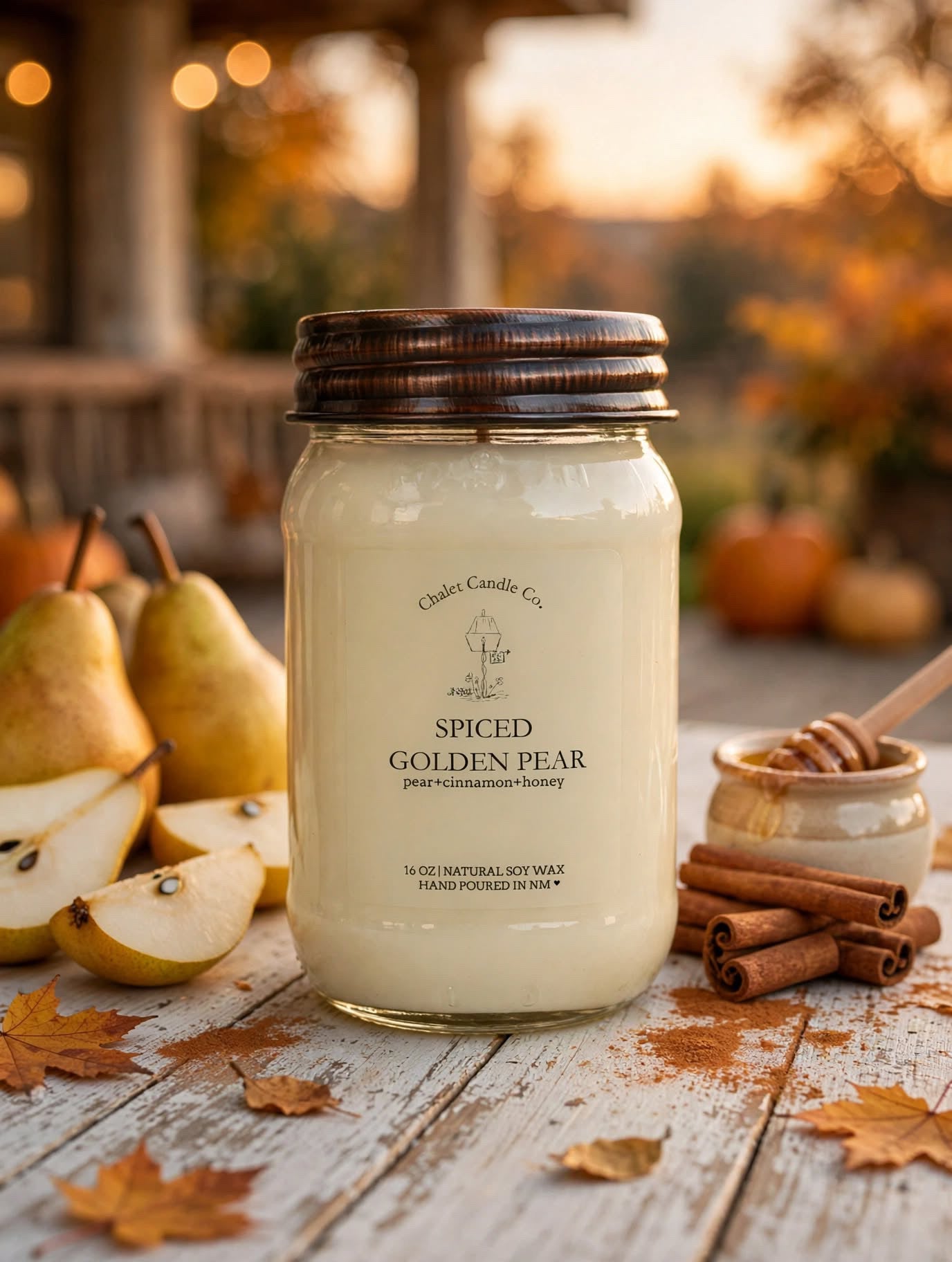 Spiced Golden Pear