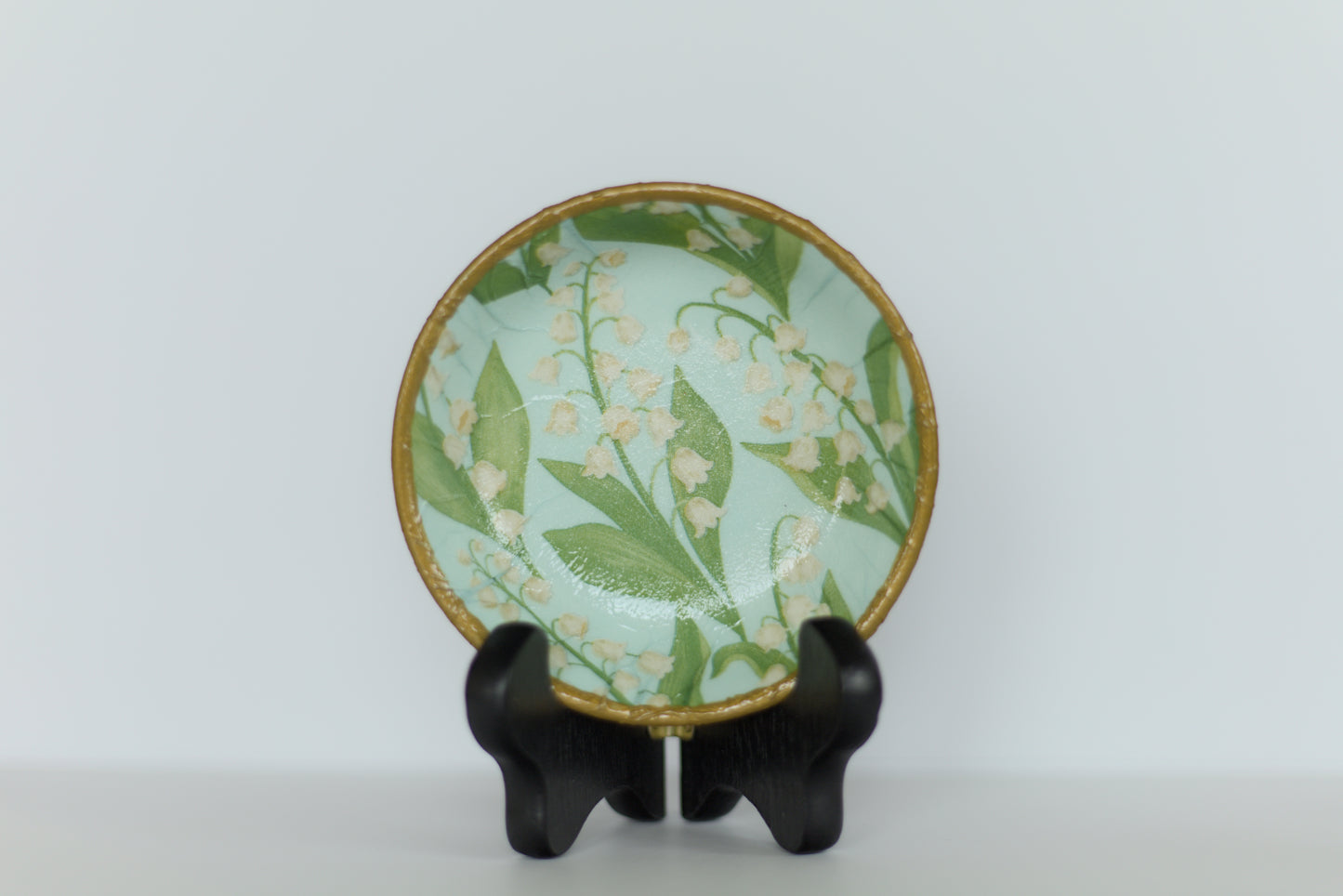 Decoupage Jewelry Dish