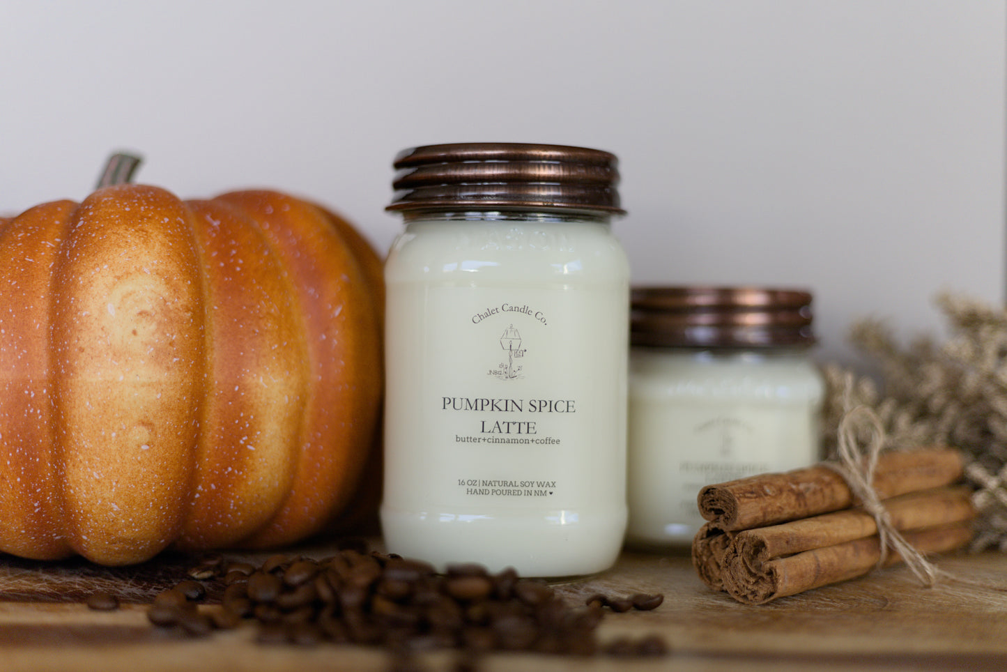 Latte aux épices de citrouille