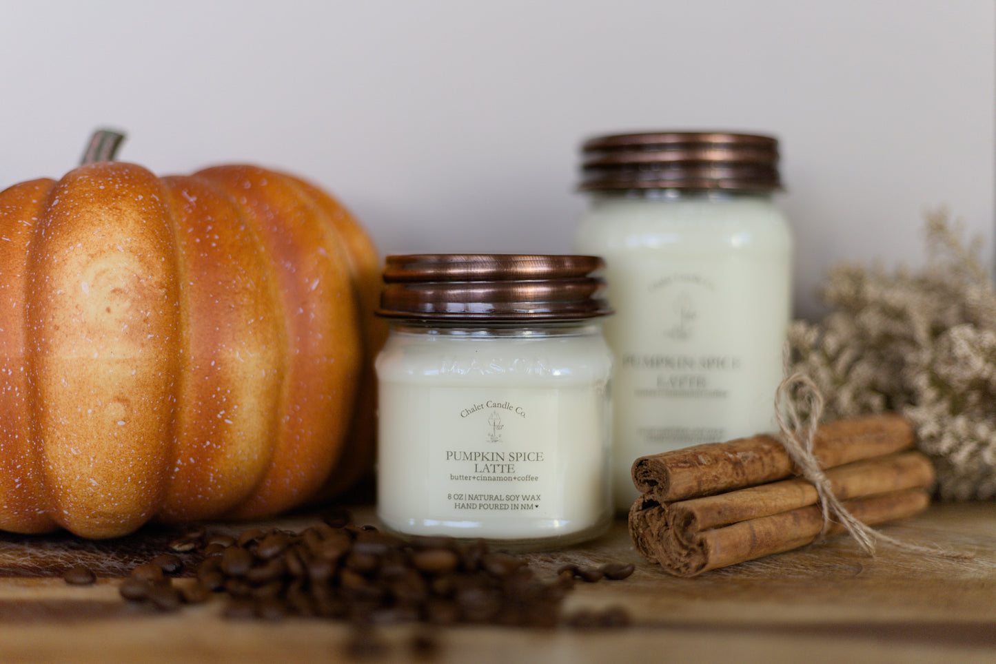 Latte aux épices de citrouille