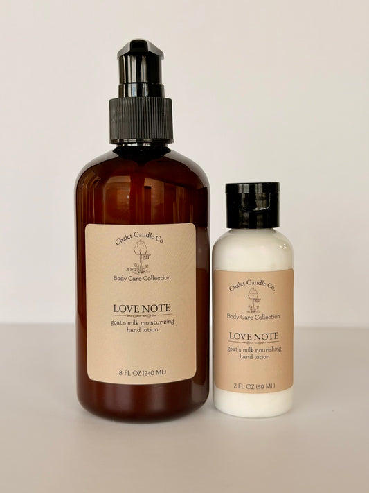 Love Note Hand Lotion