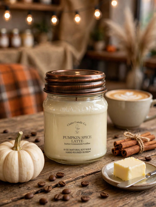 Latte aux épices de citrouille