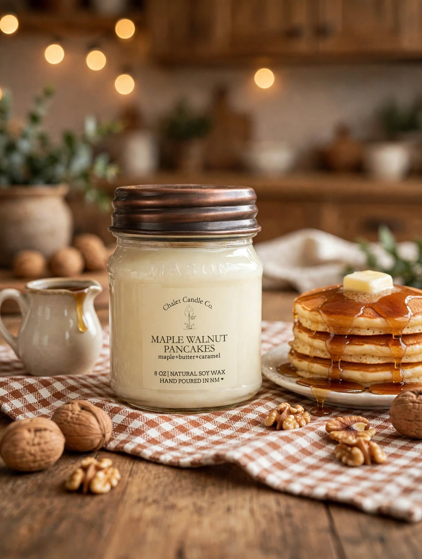 Maple Walnut Pancakes