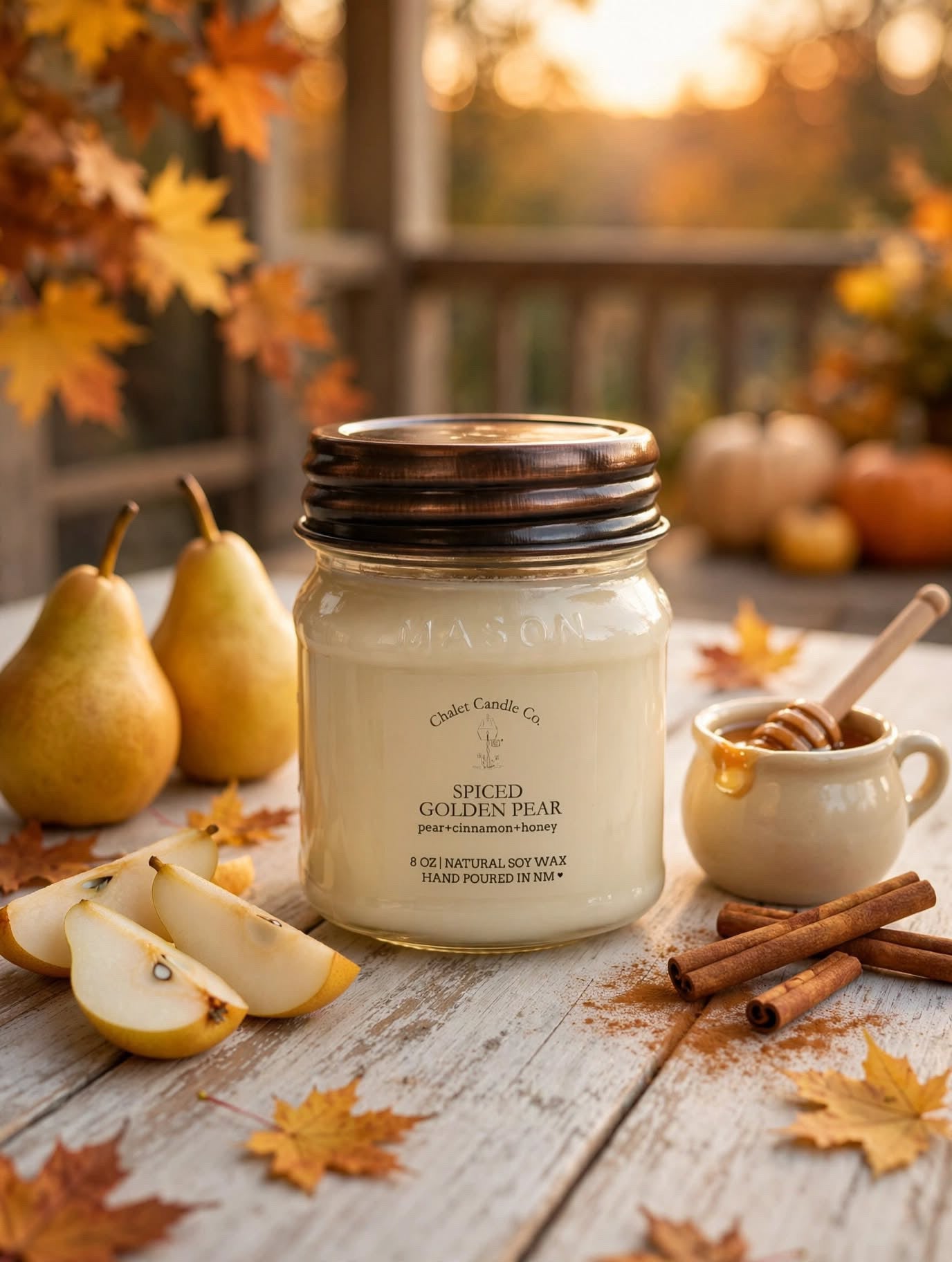 Spiced Golden Pear