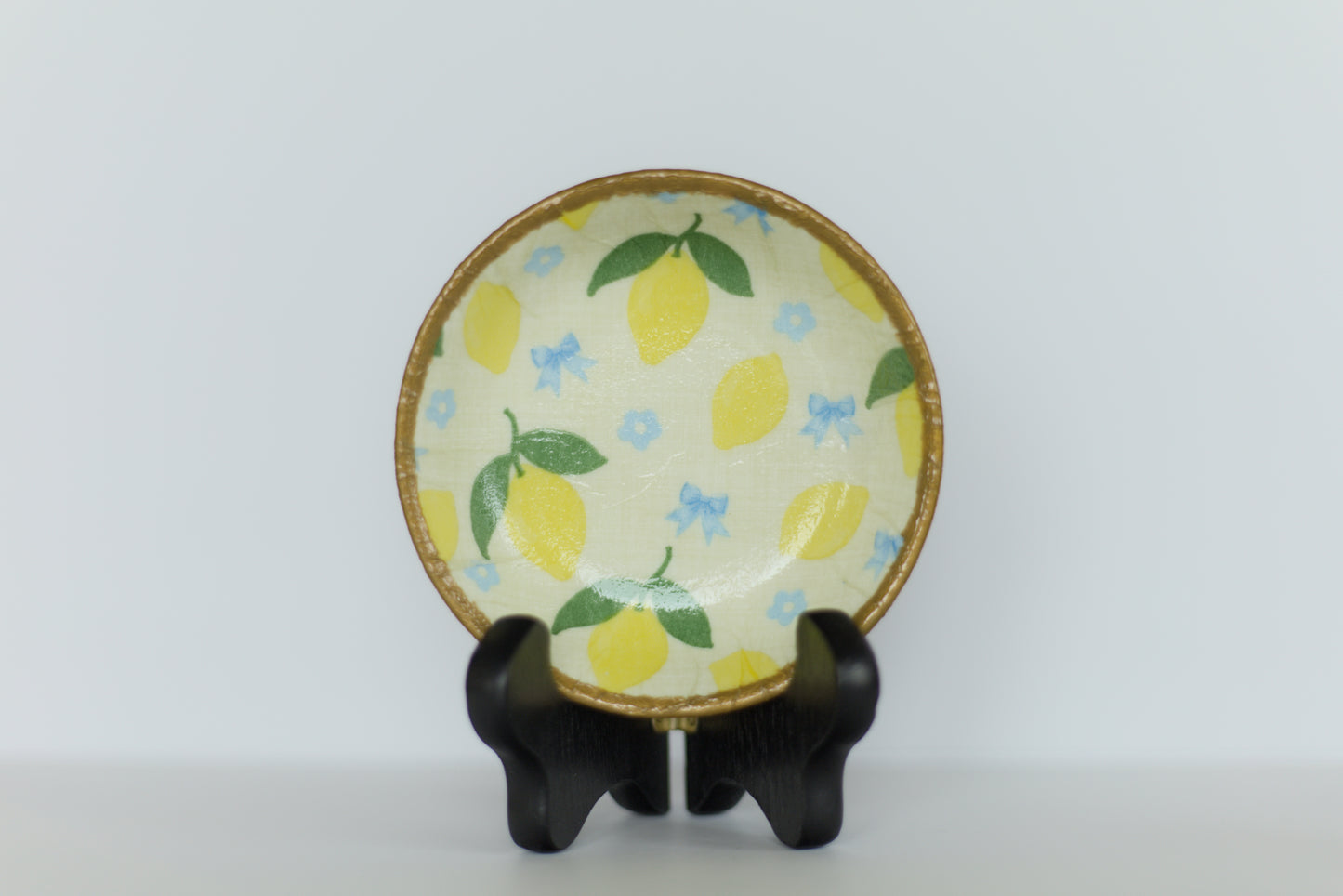 Decoupage Jewelry Dish