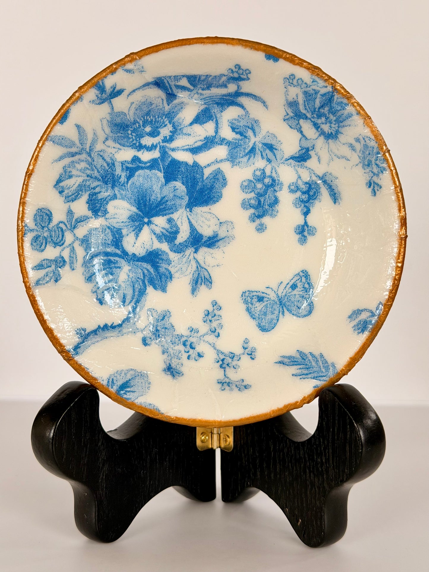 Decoupage Jewelry Dish