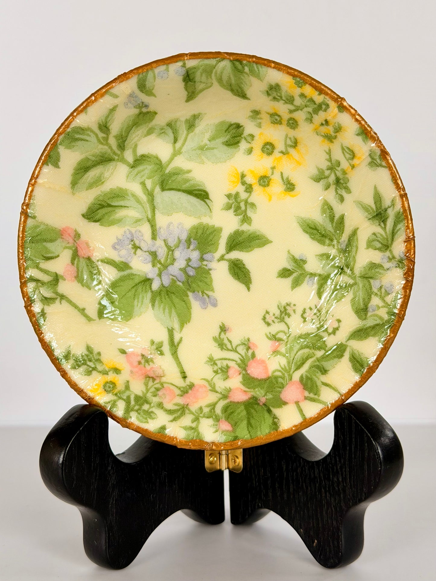 Decoupage Jewelry Dish