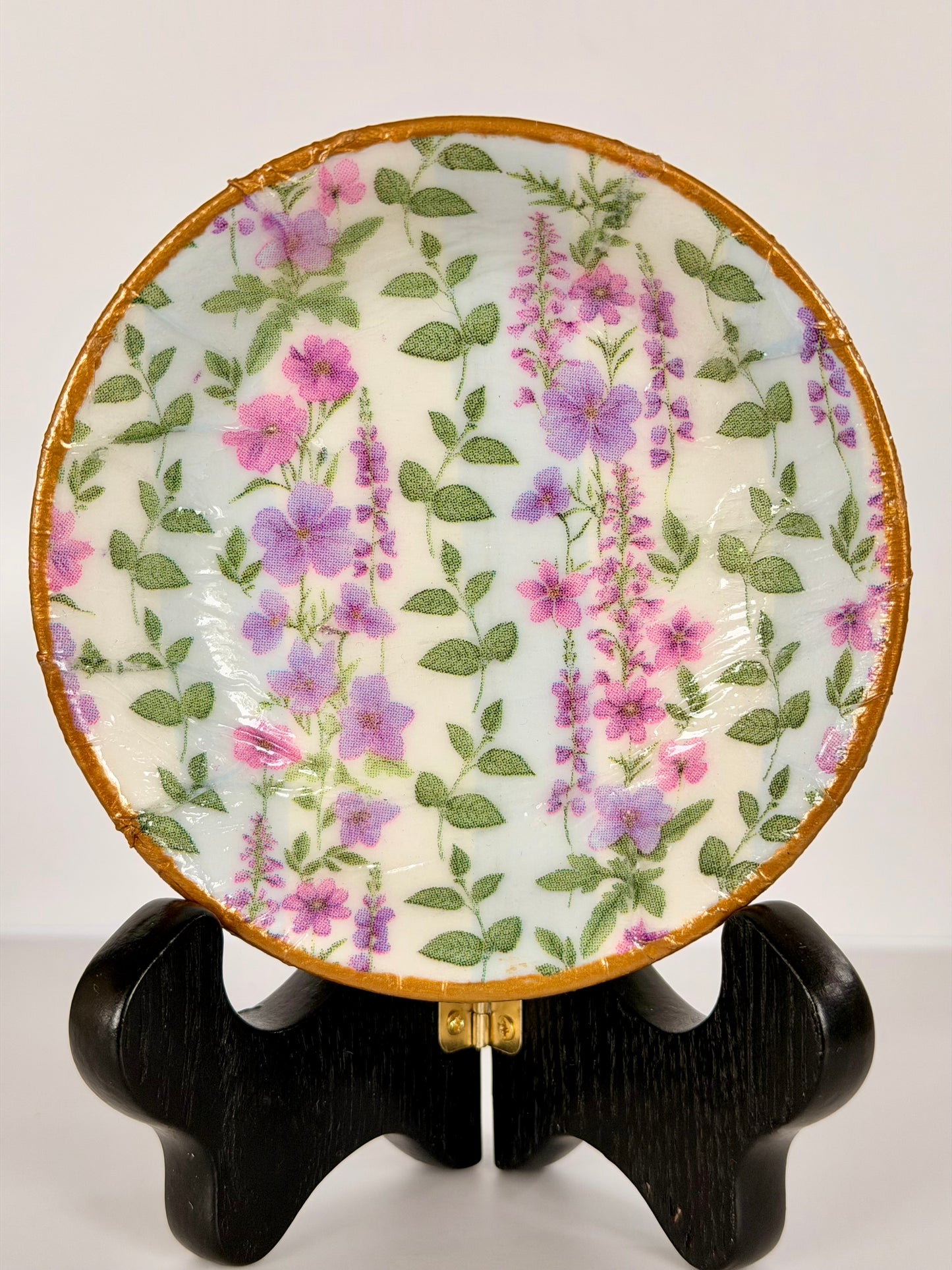 Decoupage Jewelry Dish